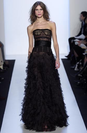 Monique Lhuillier Fall 2004 archive for Emma Roberts